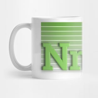 N - letter Mug